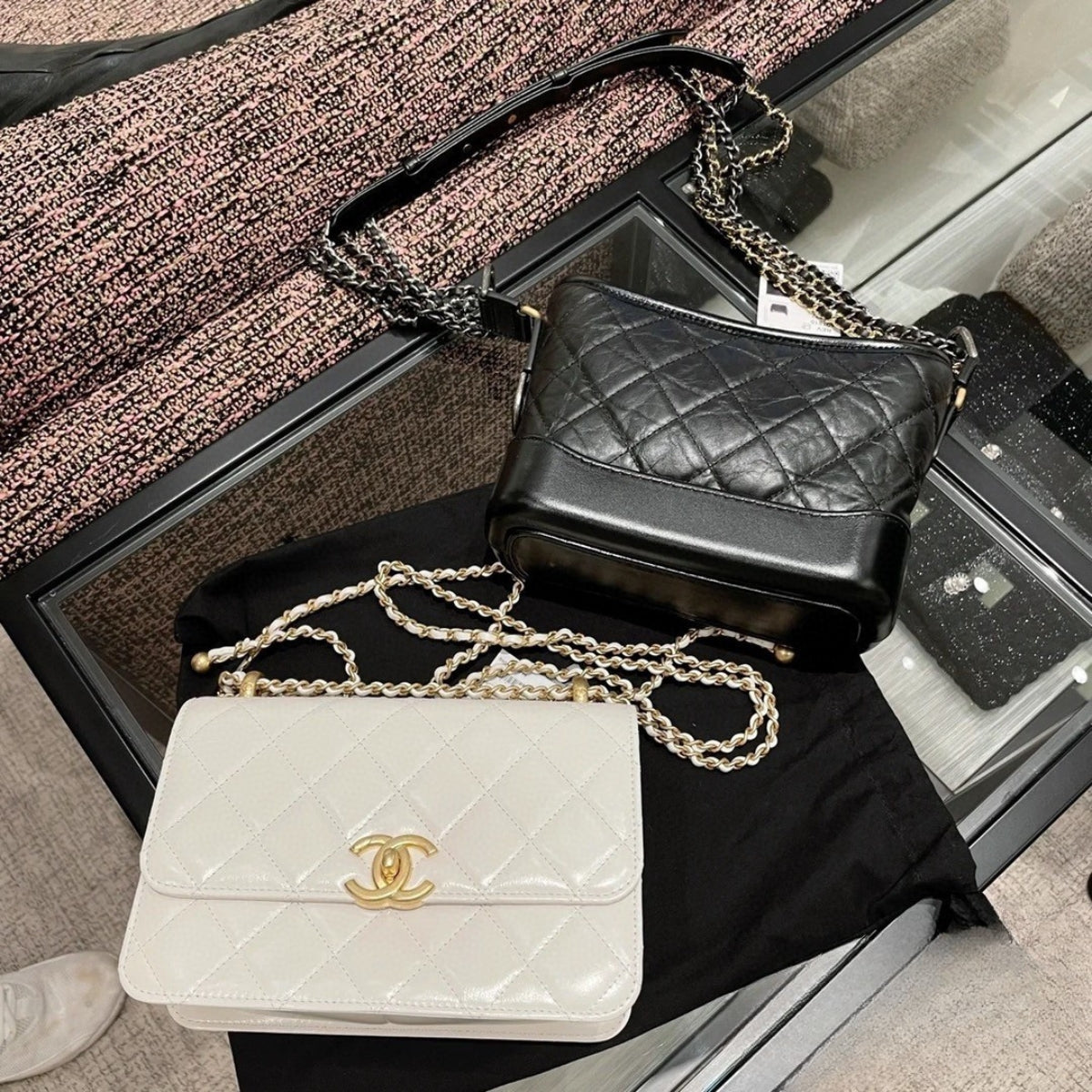 Chanel Double Gold WOC