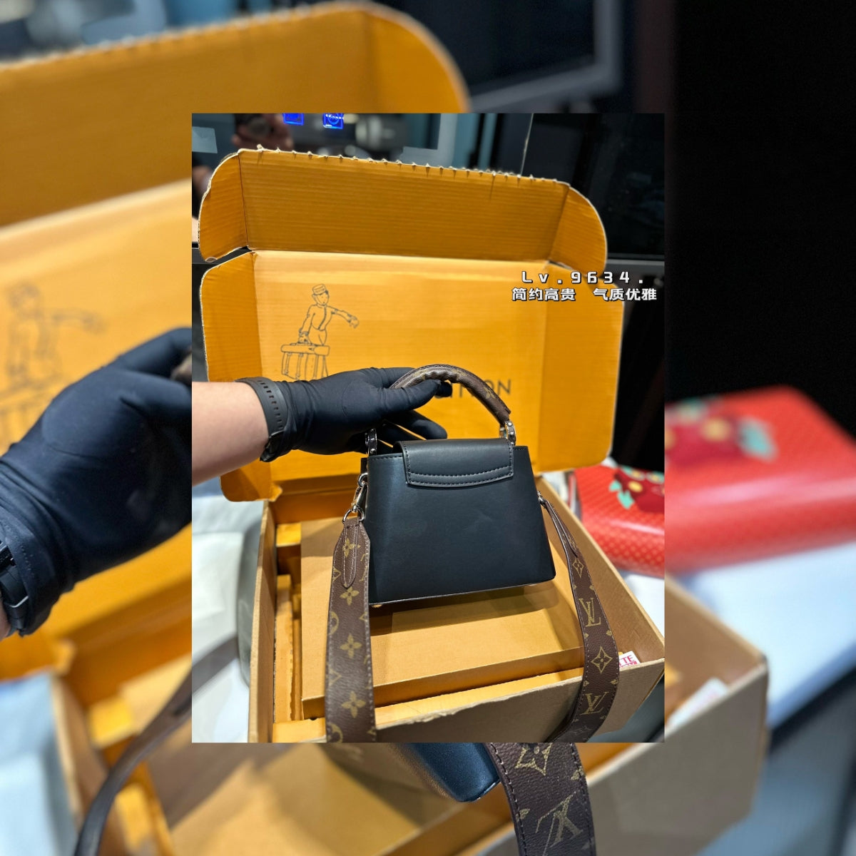 LV Capucines Mini Hand Bag