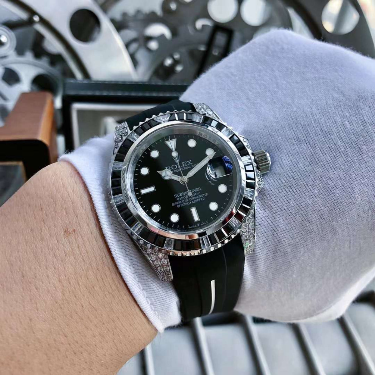Rolex Submariner CZ Luxe Watch