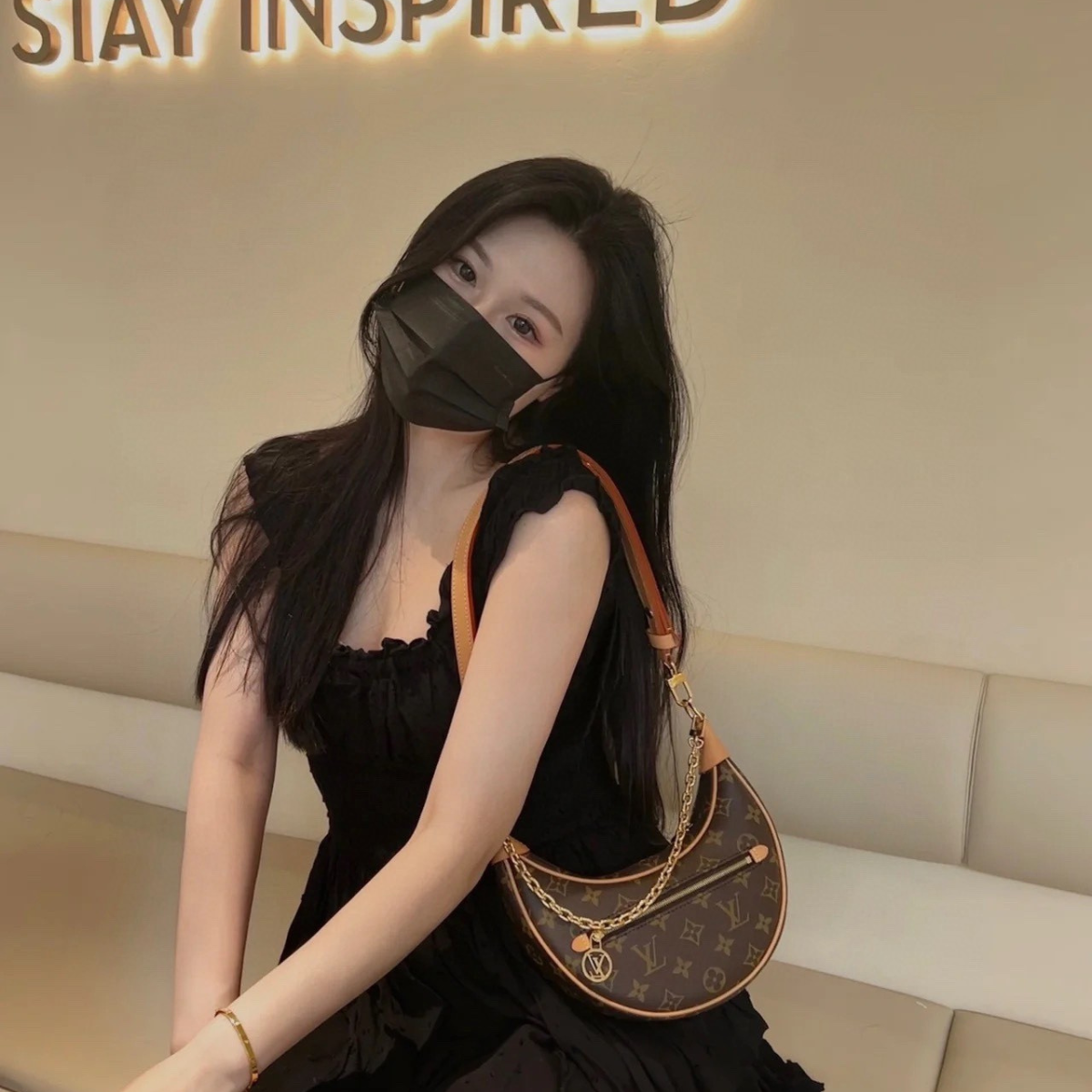 LV Crescent Moon Bag