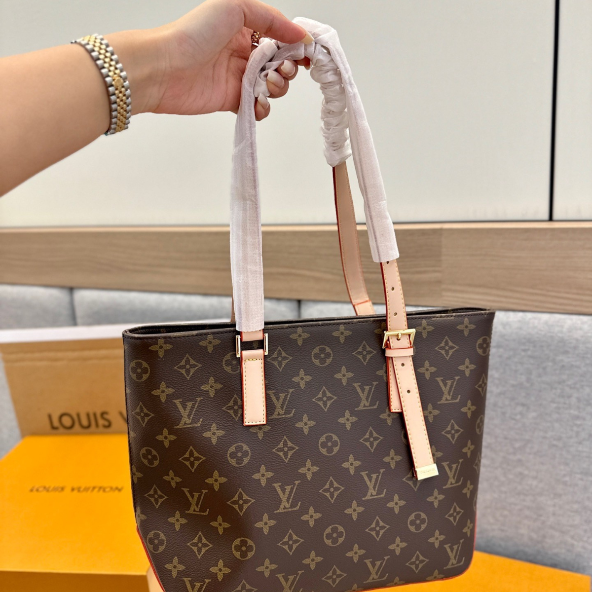 LV Piano Mezzo Tote Bag