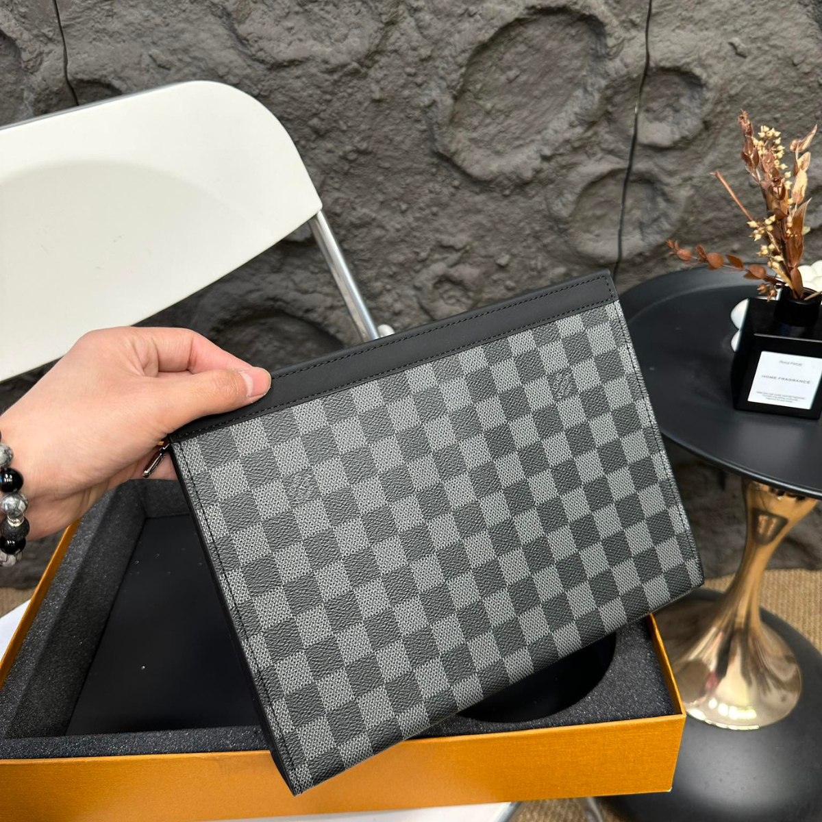 LV Luxury Belt & Bag Set