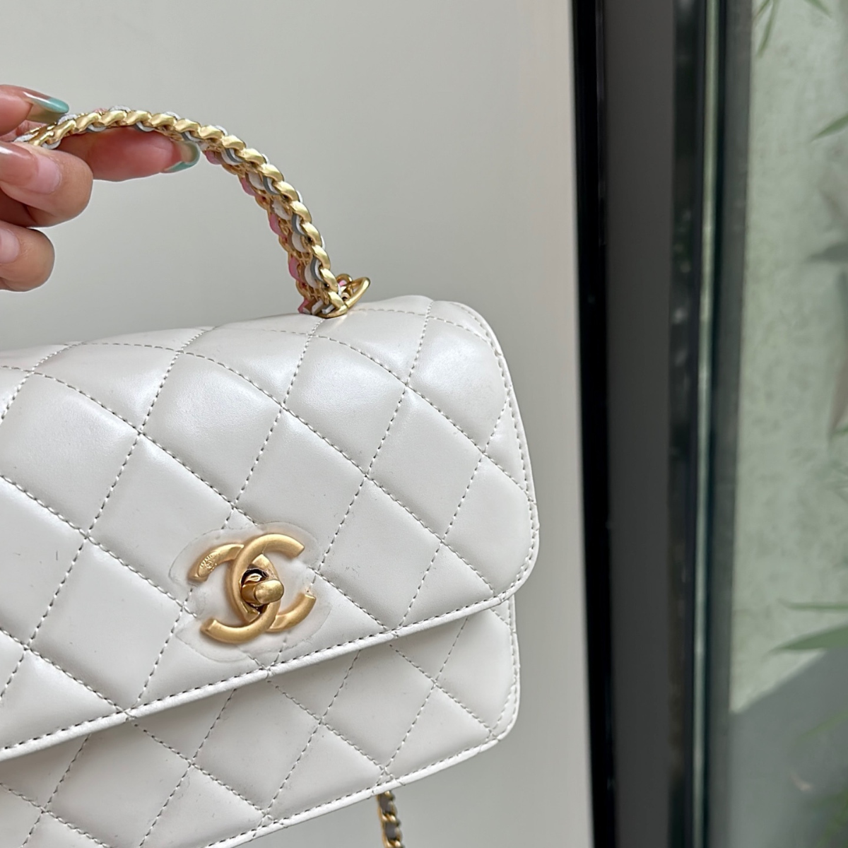 Chanel Accordion Bag