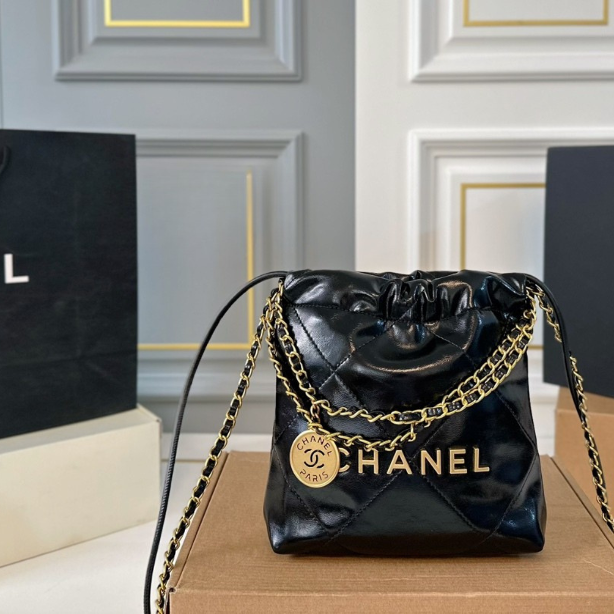 Chanel Mini Chain Link Bag