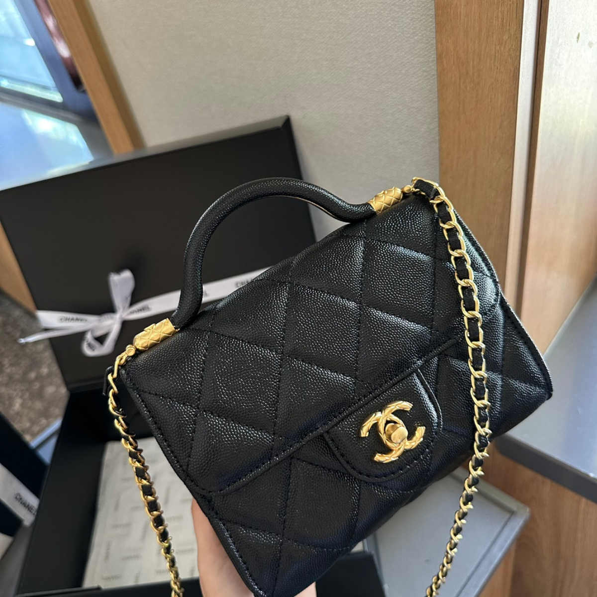 Chanel Mini Handle Box