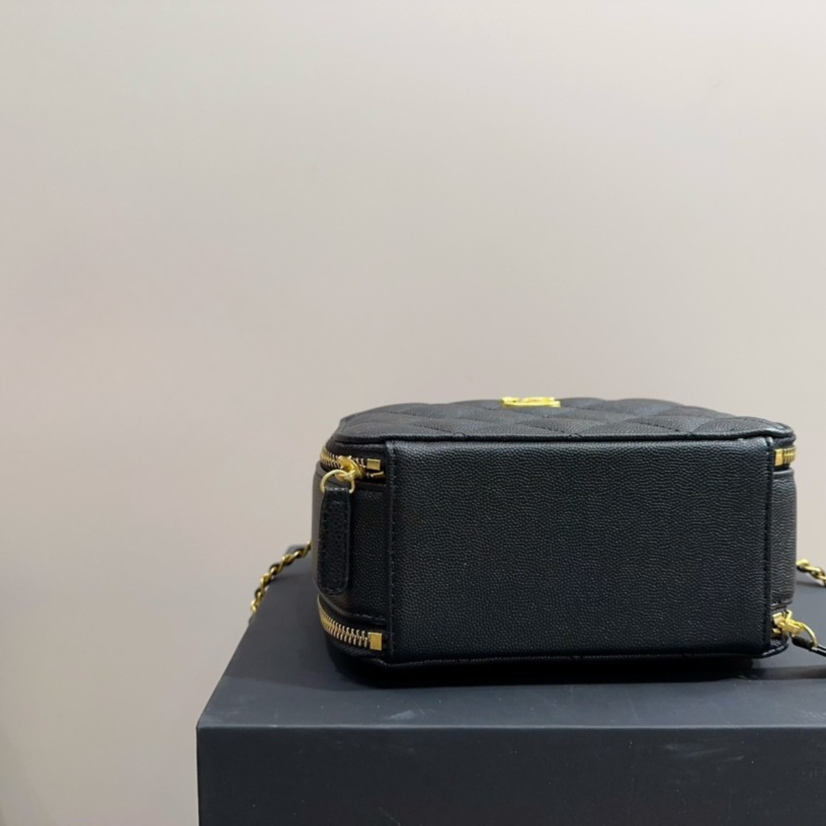 Chanel Black Gold Camera Bag