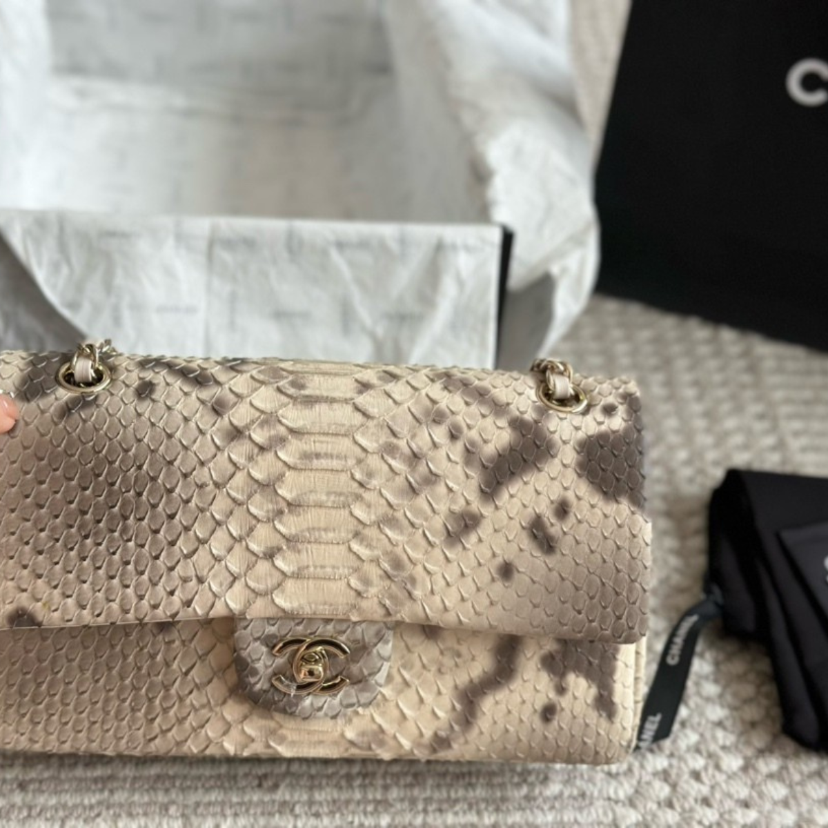 Chanel CF Caviar Bag