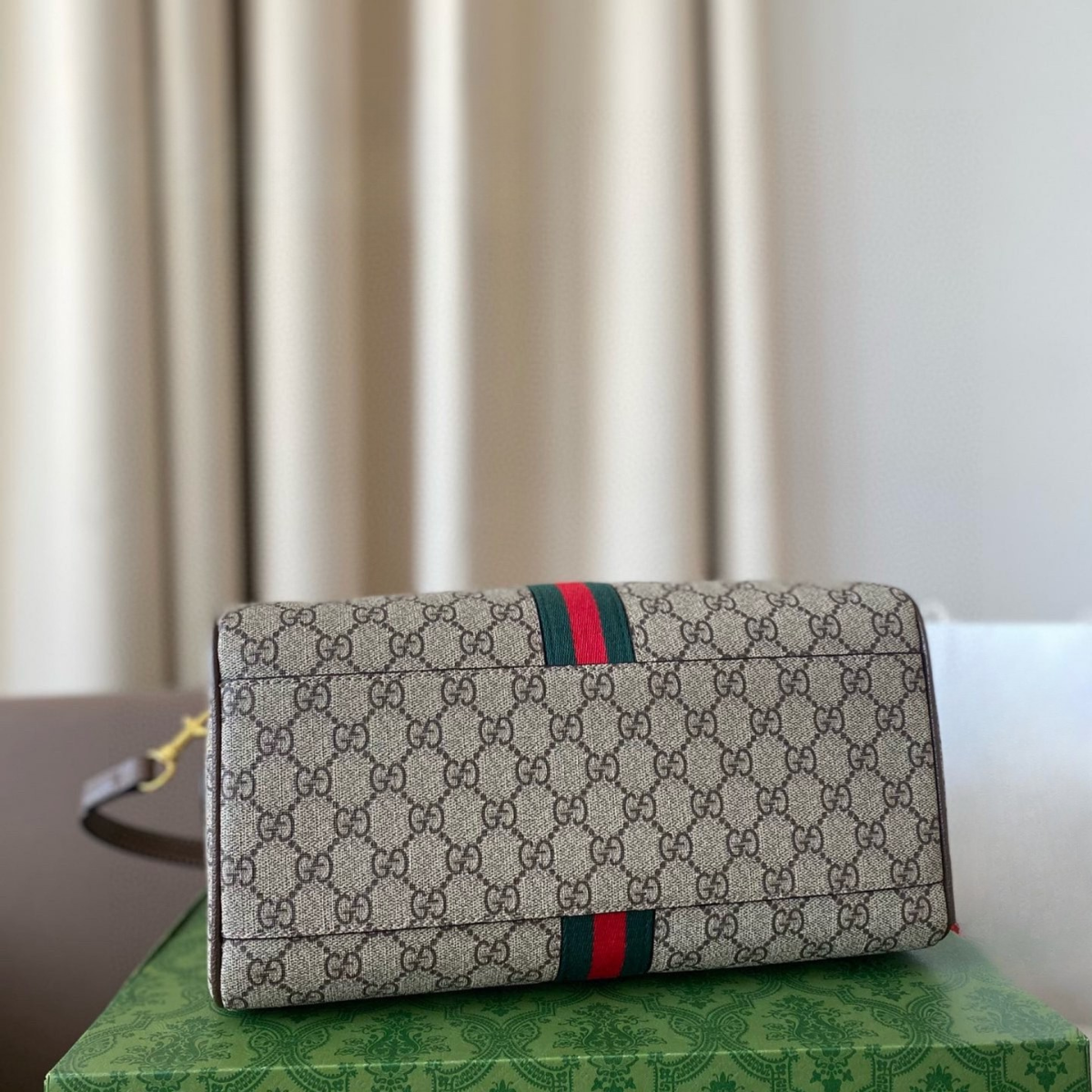 Gucci Elegant Monogram Travel Bag
