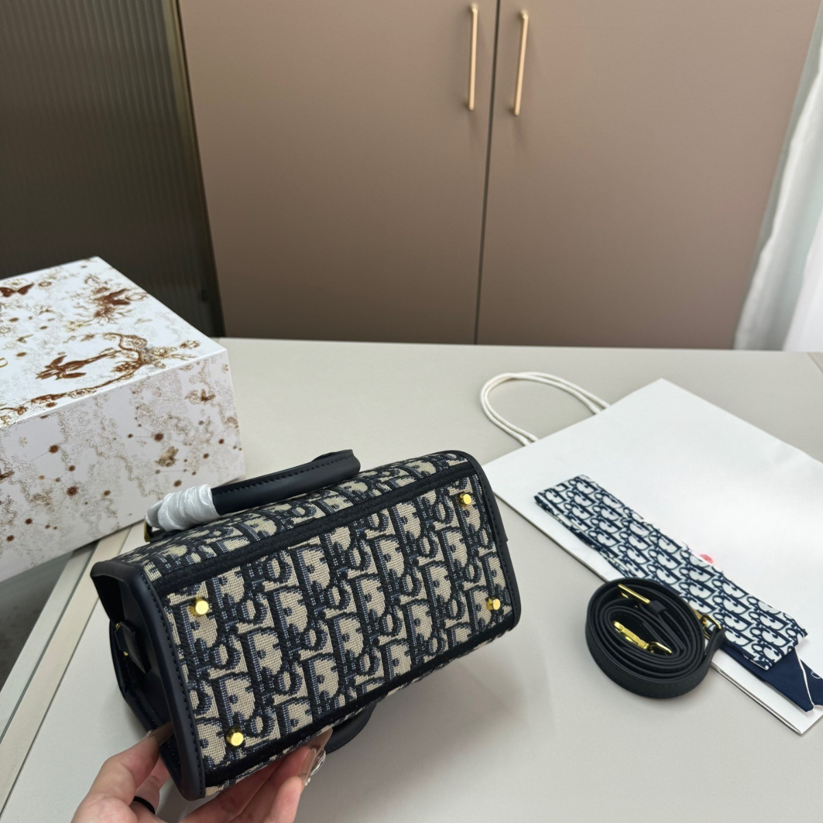 DIOR Boutique Leather Handbag