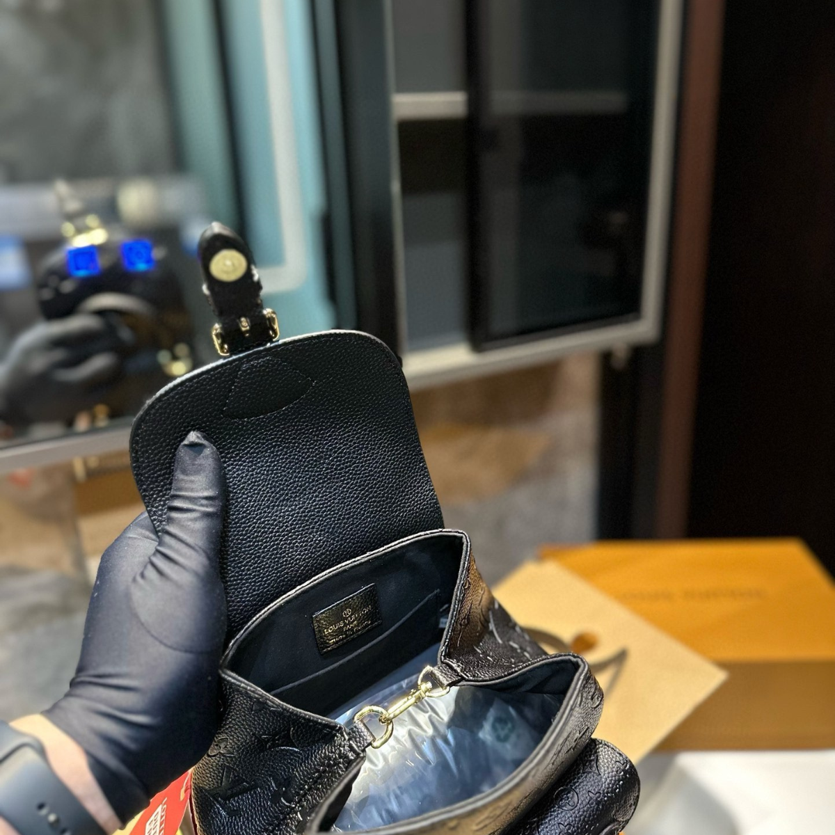 LV Montsouris BB Bag