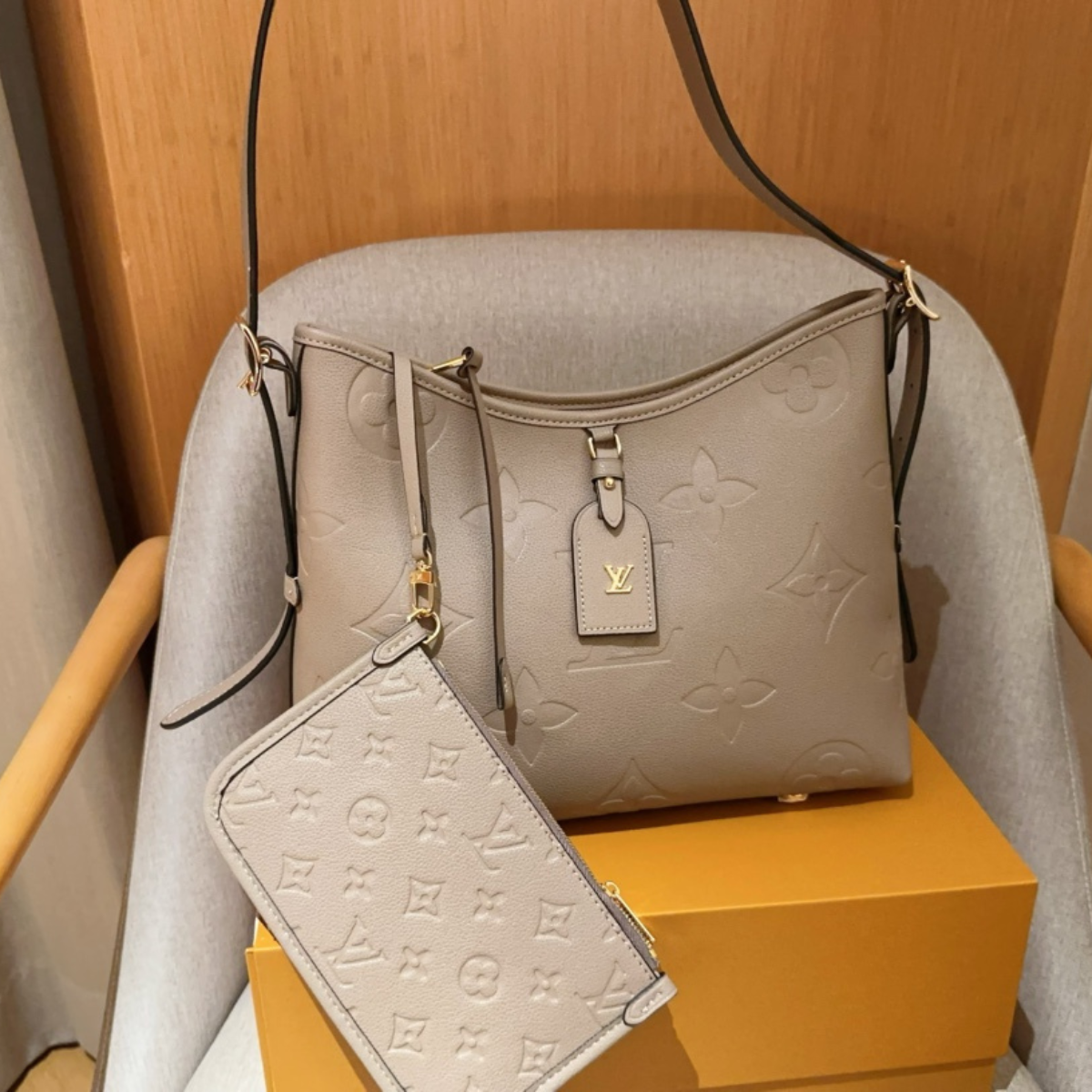 LV Carryall Shoulder Bag