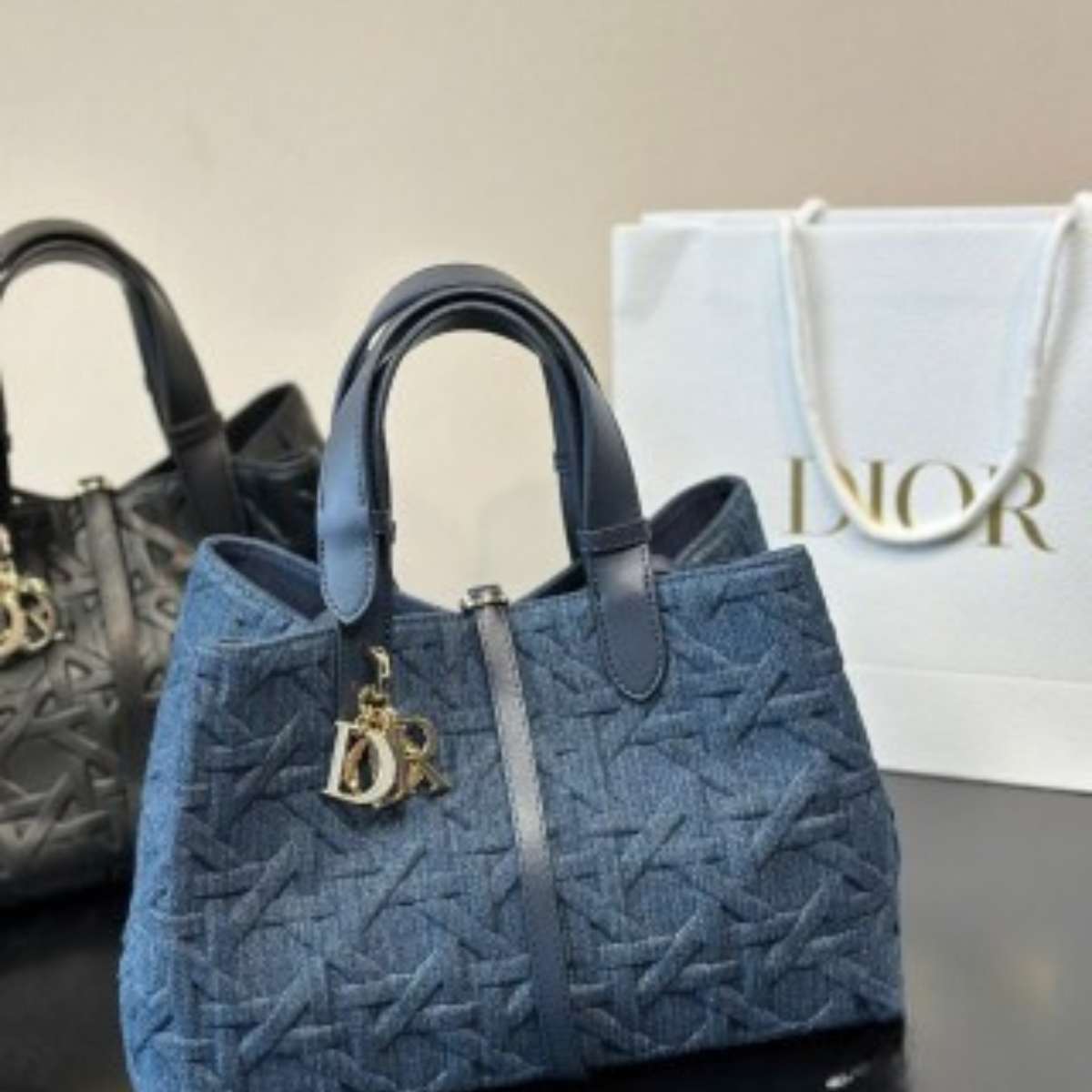 DIOR Quilted Leather Handbag