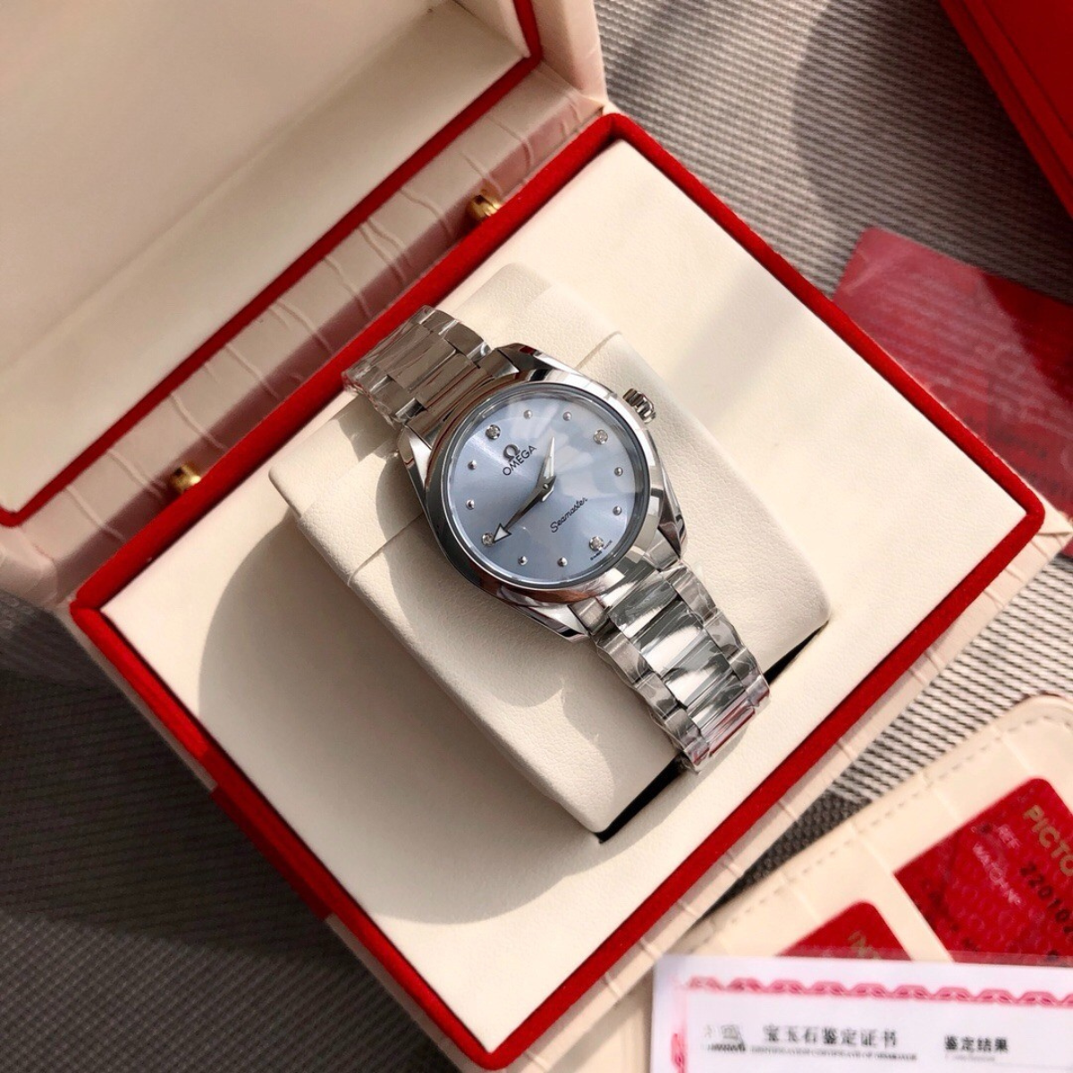 Omega Seamaster Diamond Ladies Watch