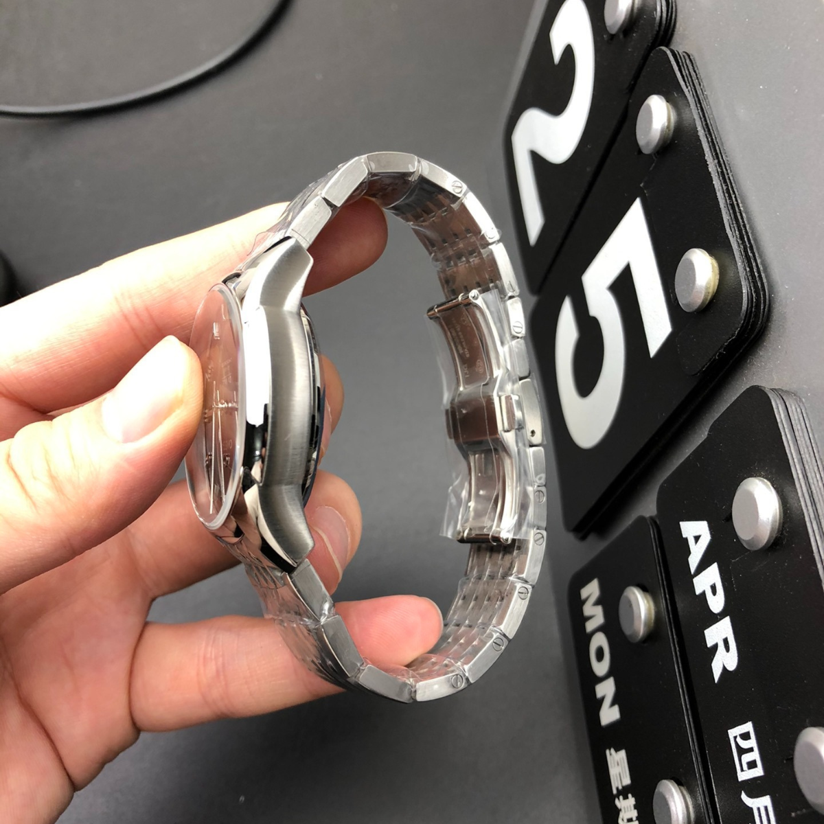 Omega Dark Butterfly Watch