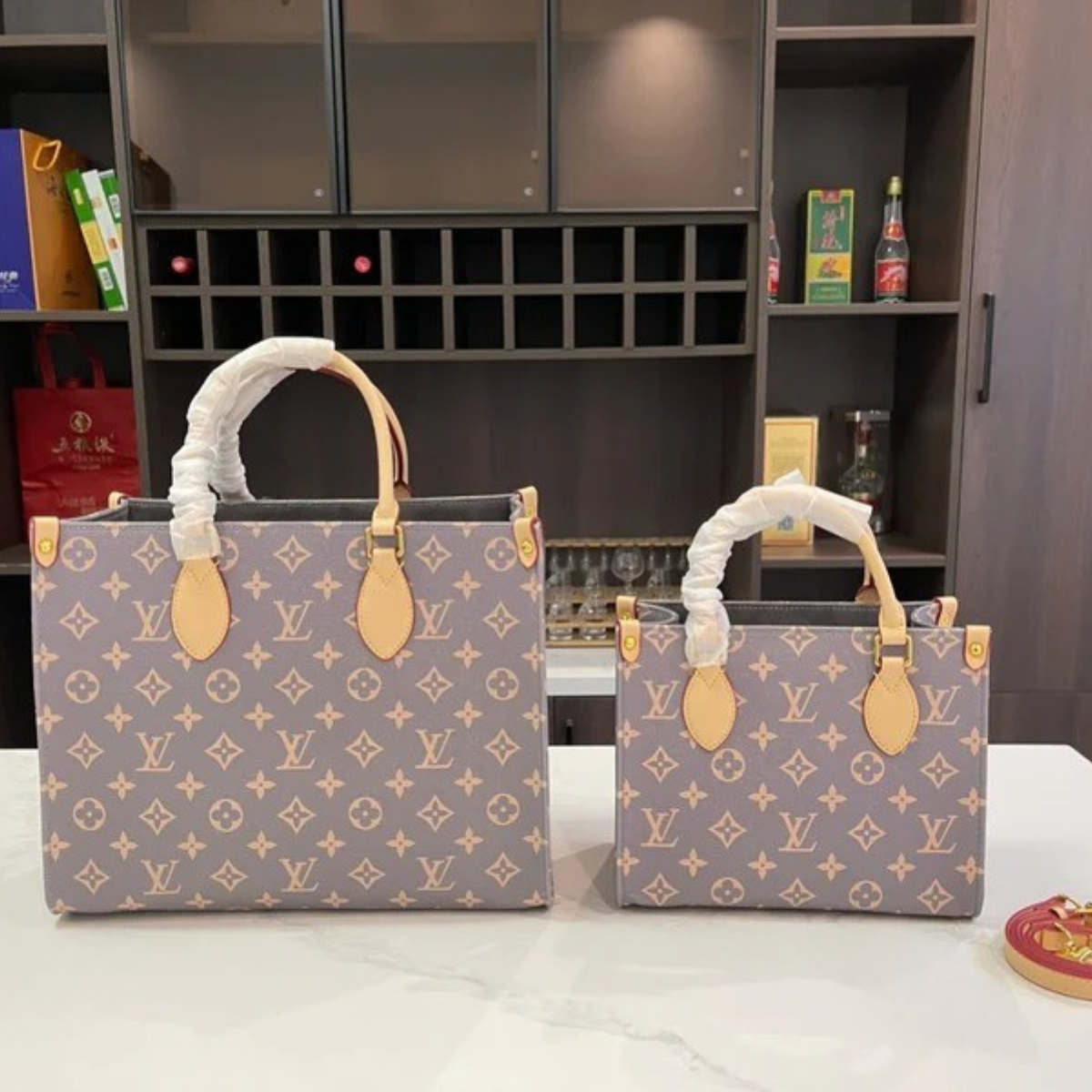 LV Retro Tote Bag