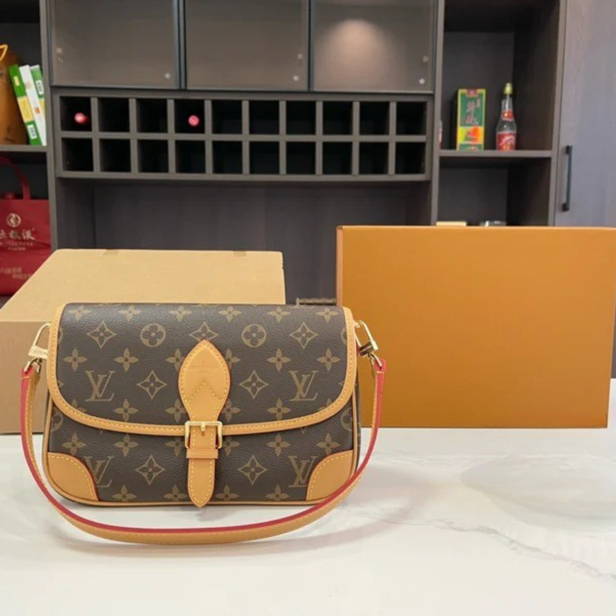 LV Baguette Crossbody Bag