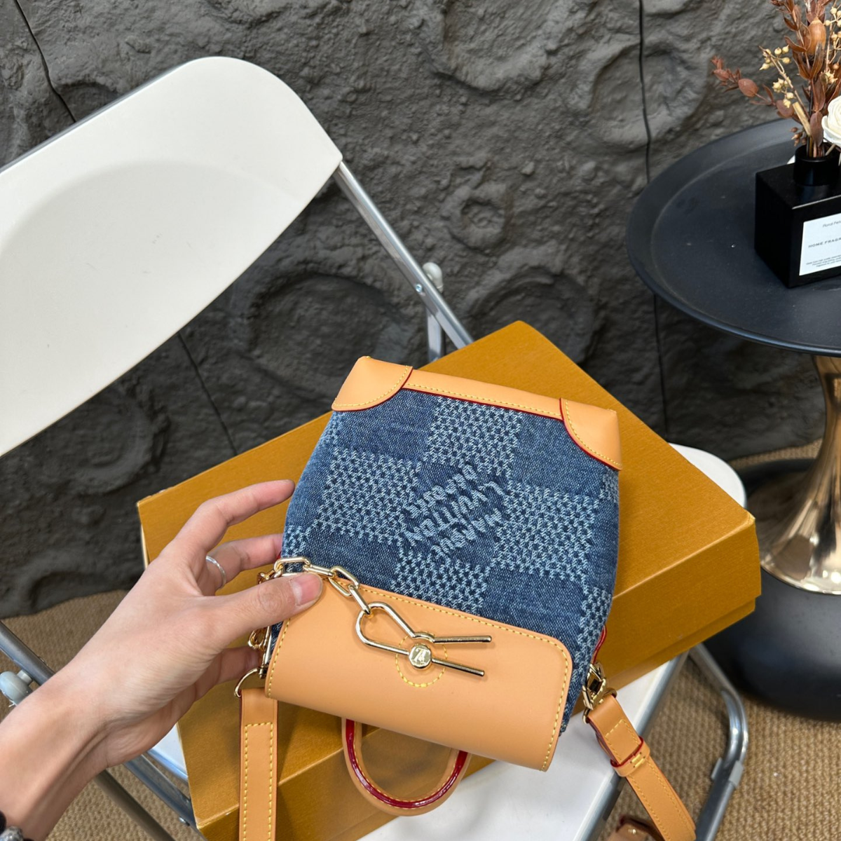 LV Denim Mini Bag