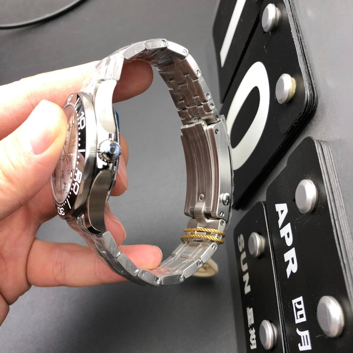 Omega Panda Seahorse Watch