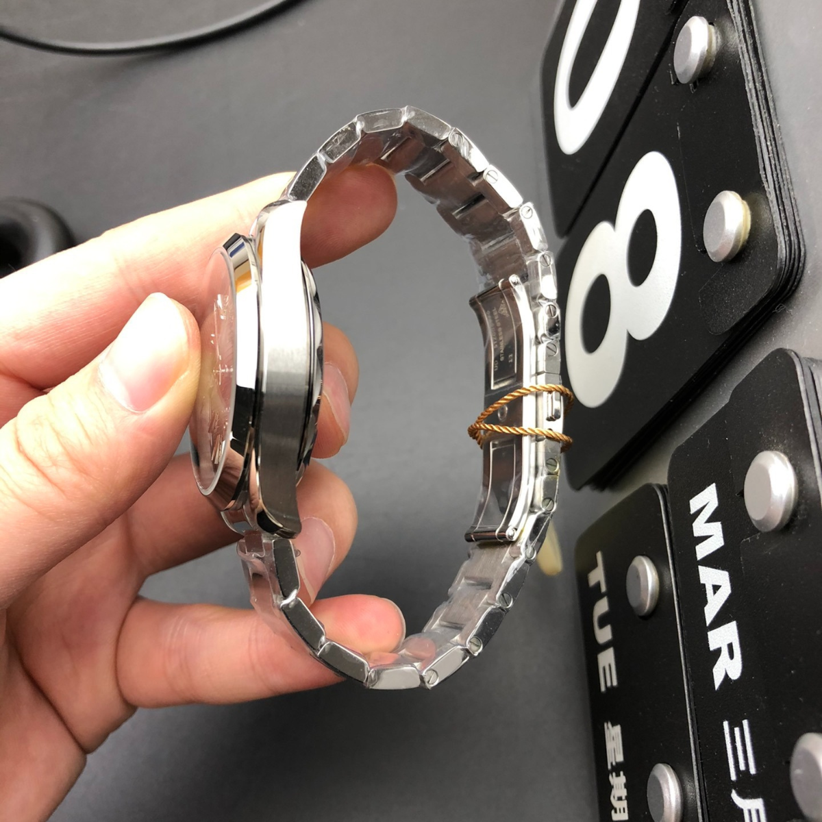 Omega Teak Green Haima Watch