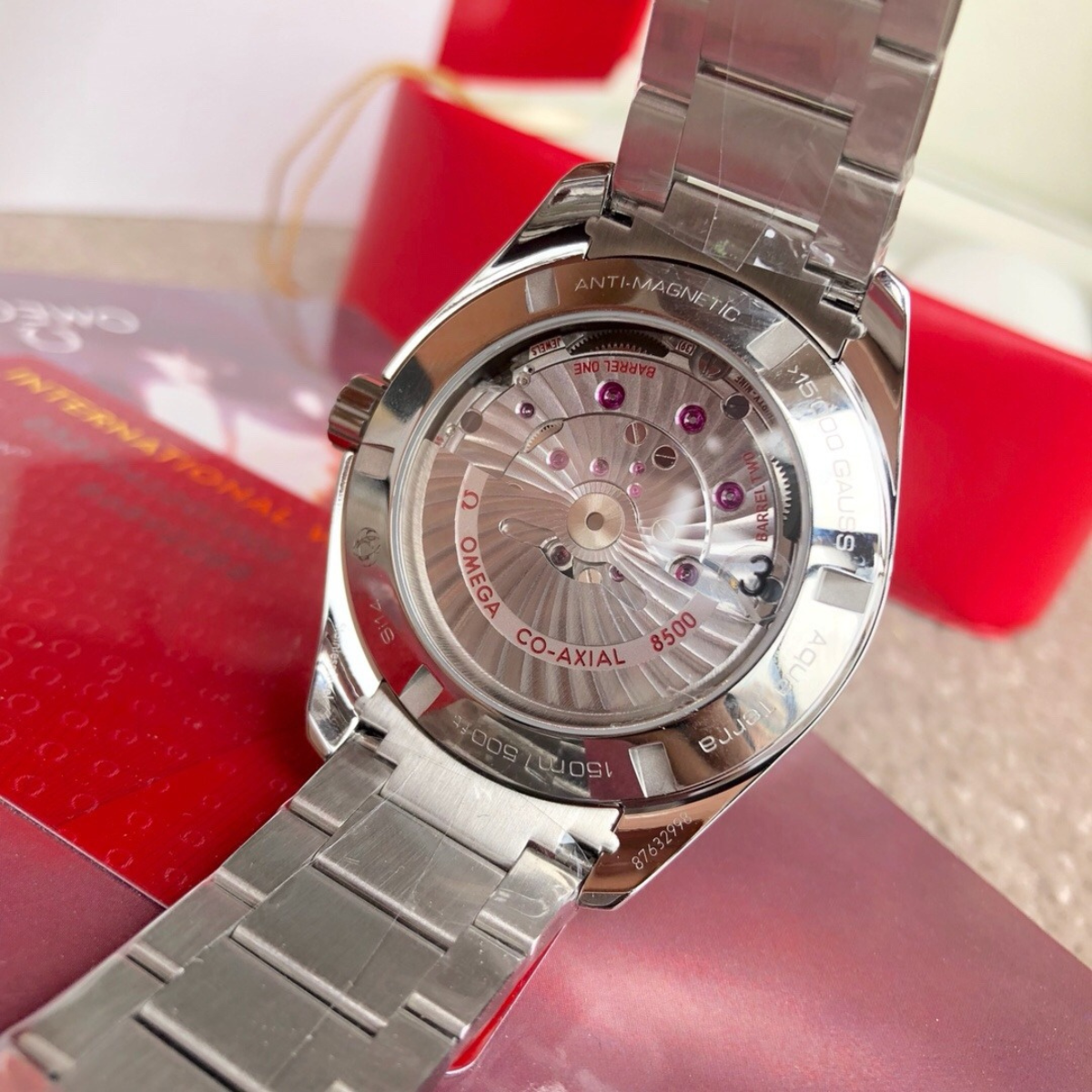 Omega Aqua Terra Gold Watch