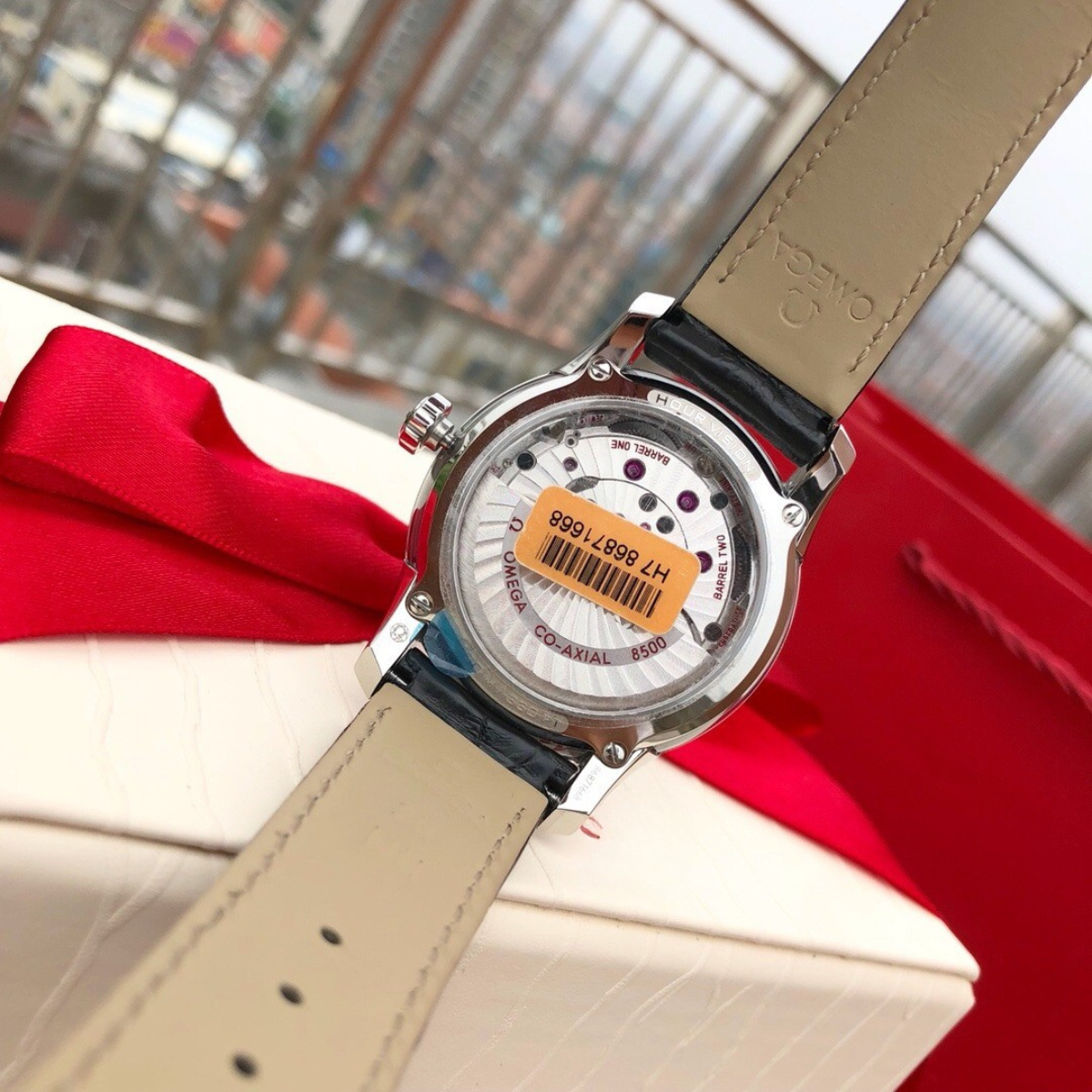 Omega De Ville Blue Watch