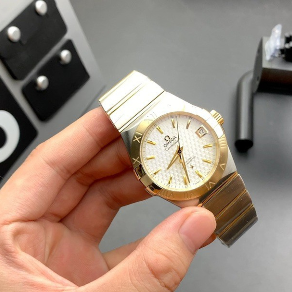 Omega VS Two‑Venus Constellation Watch