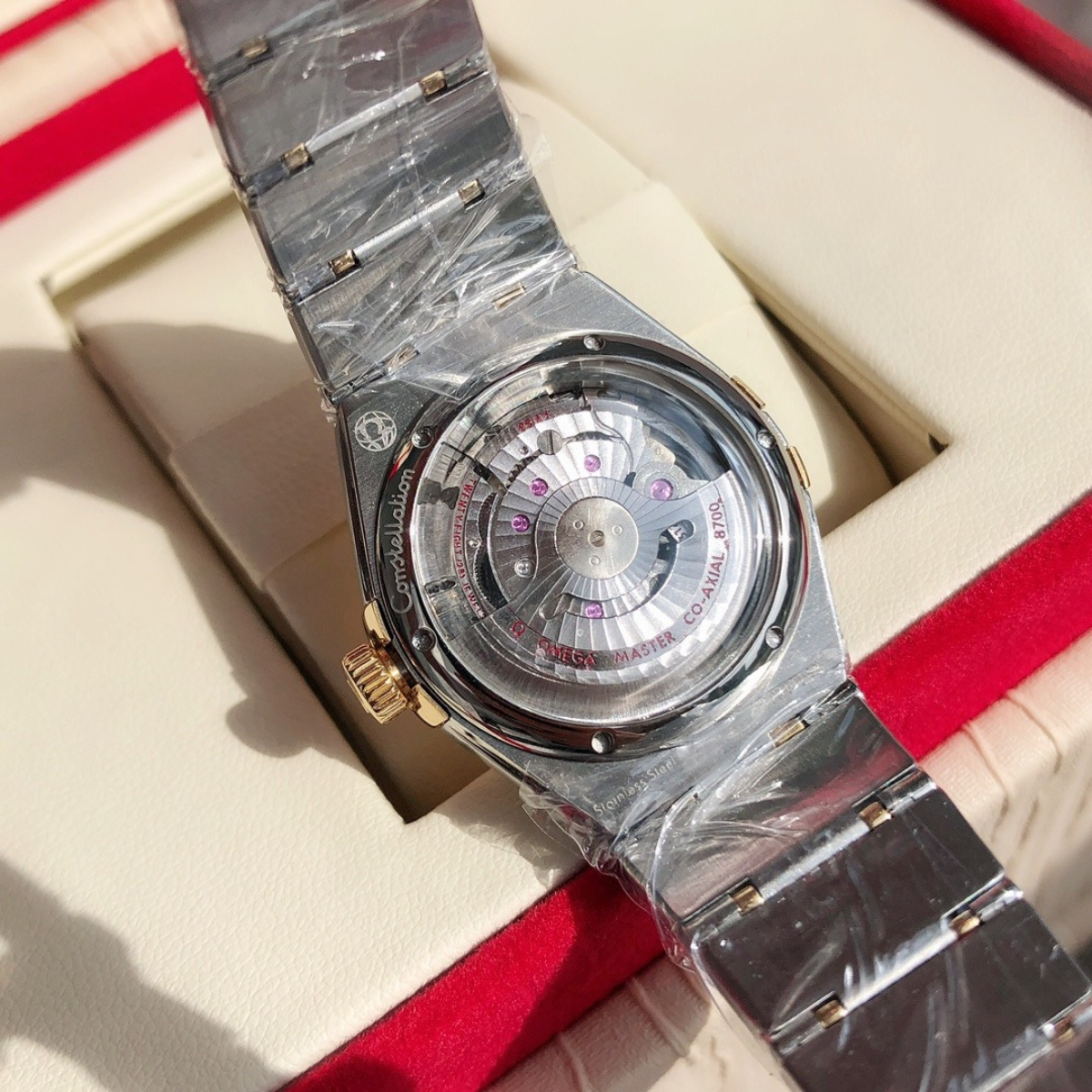 Omega Constellation Gold Dial Watch