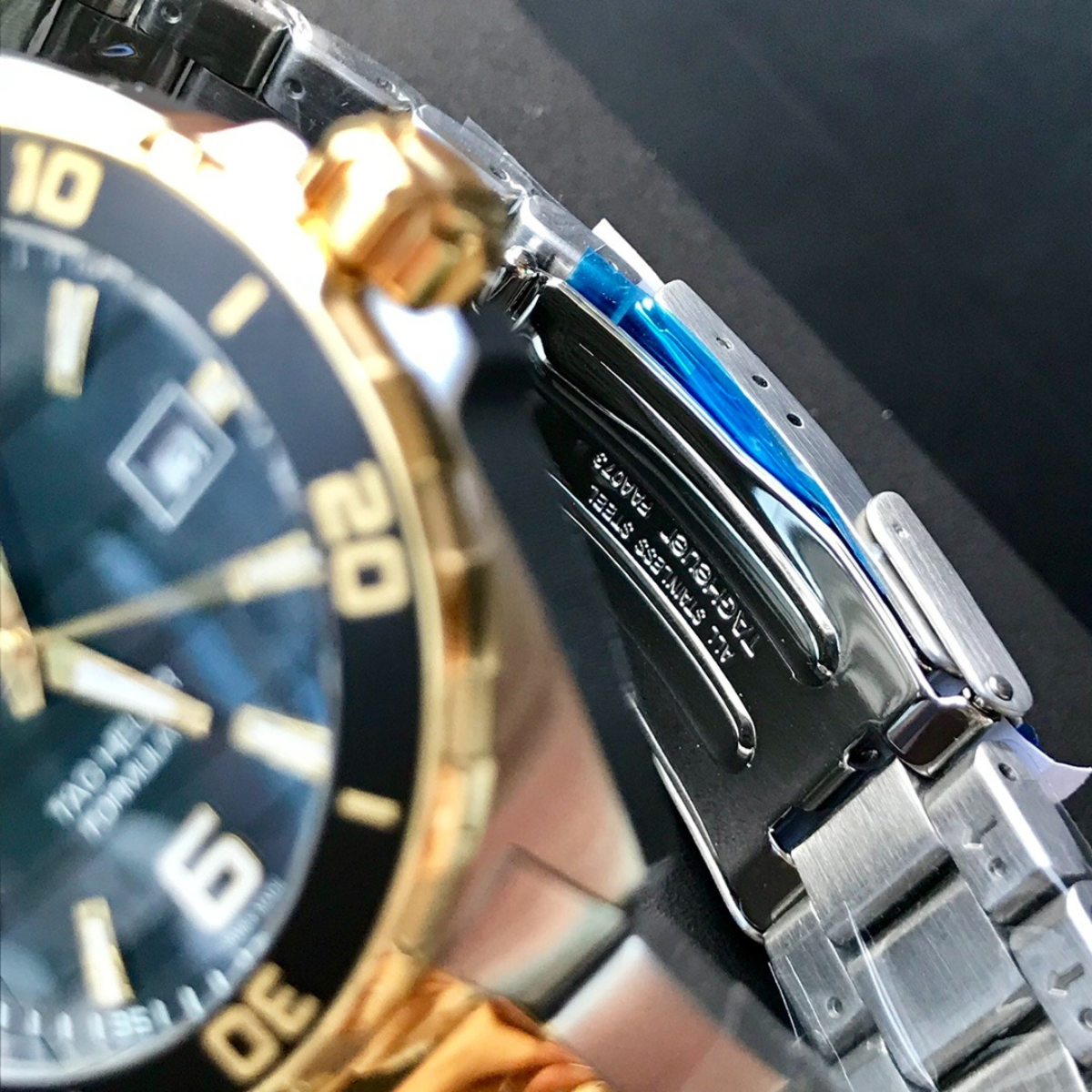 TAG Heuer Automatic Watch with Gold and Silver Bracelet