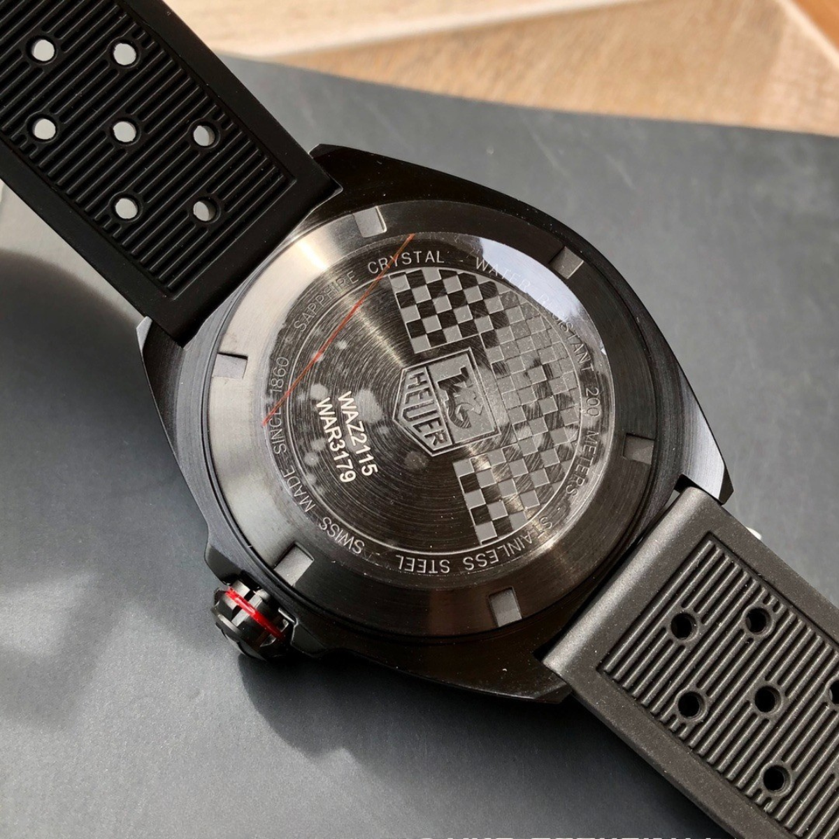 Tag Heuer Aquaracer Automatic Watch – Black Dial Rubber Strap