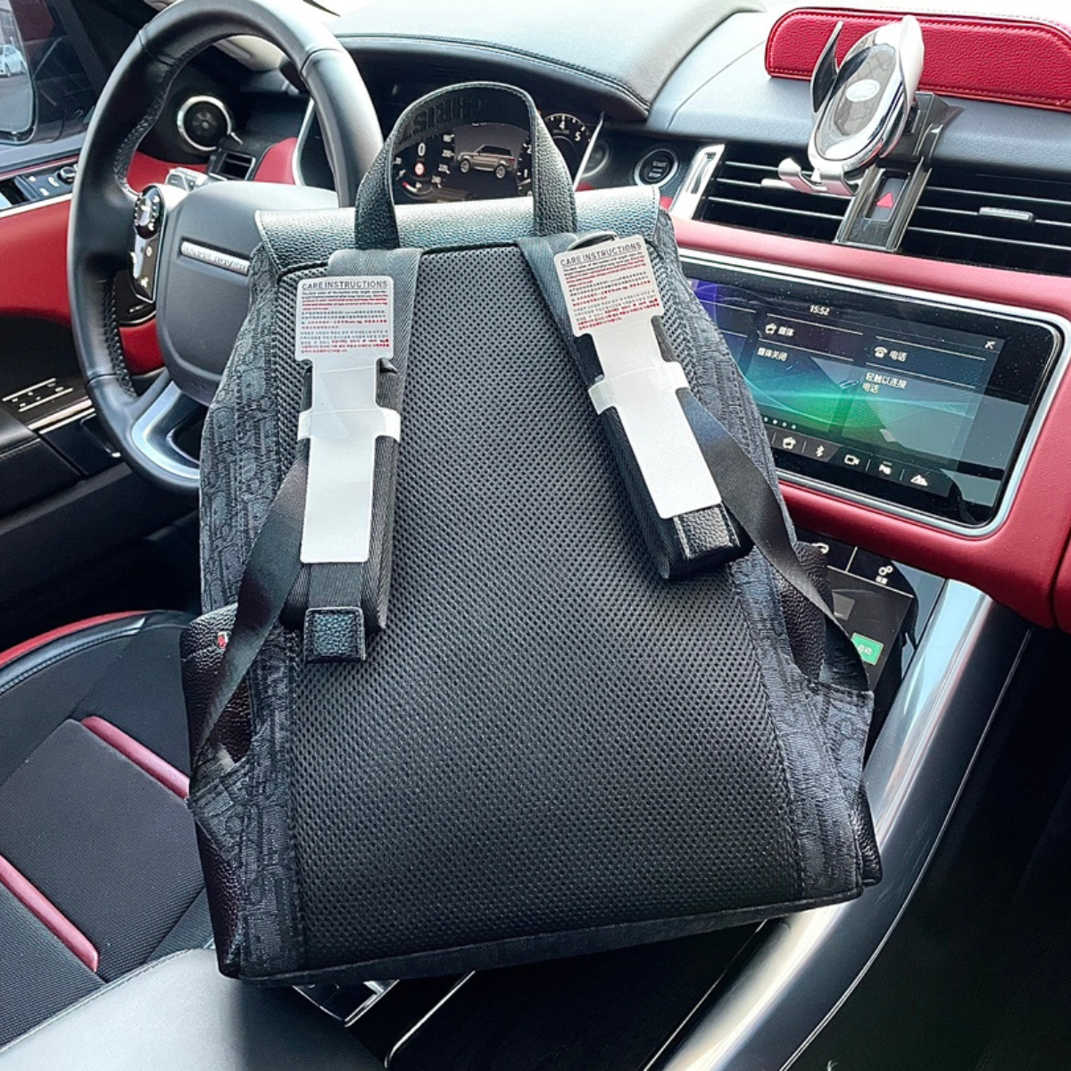 Dior Oblique Saddle Backpack Bag