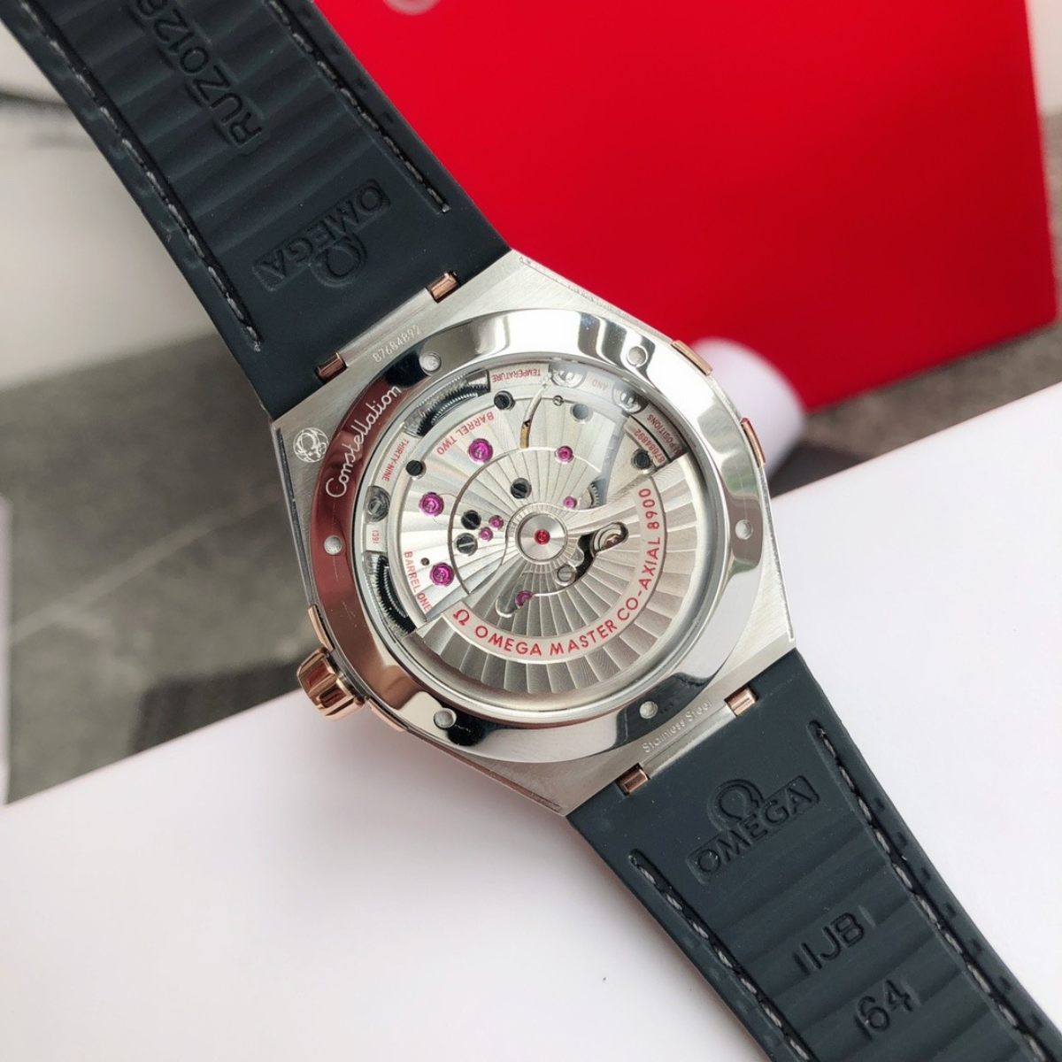 Omega Silver Dial Watch