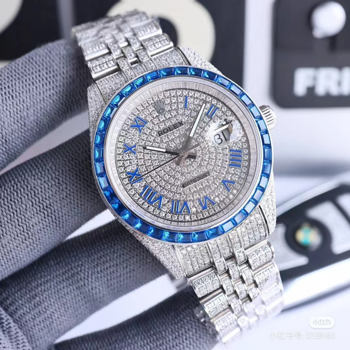 Rolex Diamond-Studded Luxury Watches