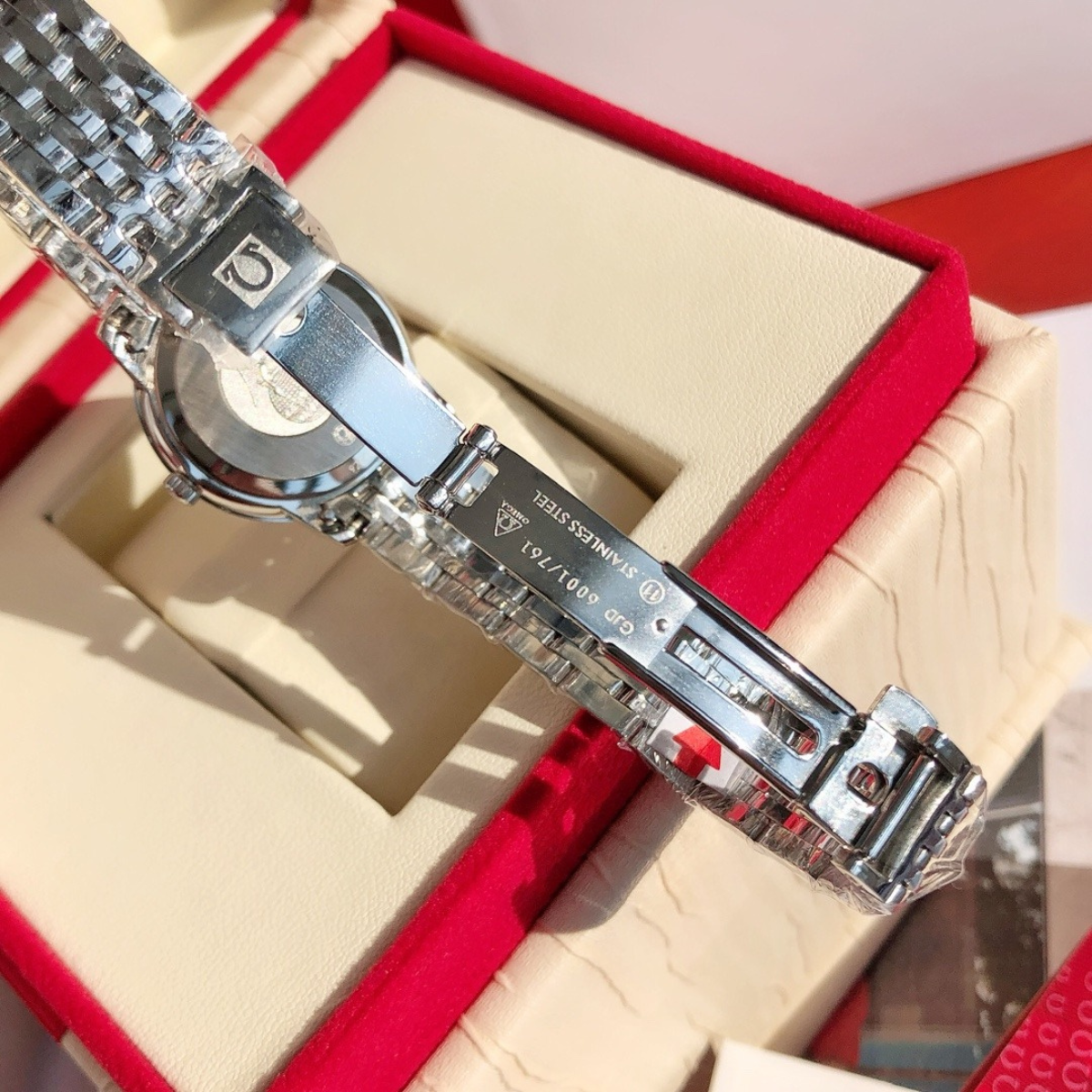 Omega Prestige Diamond Timepiece Watch