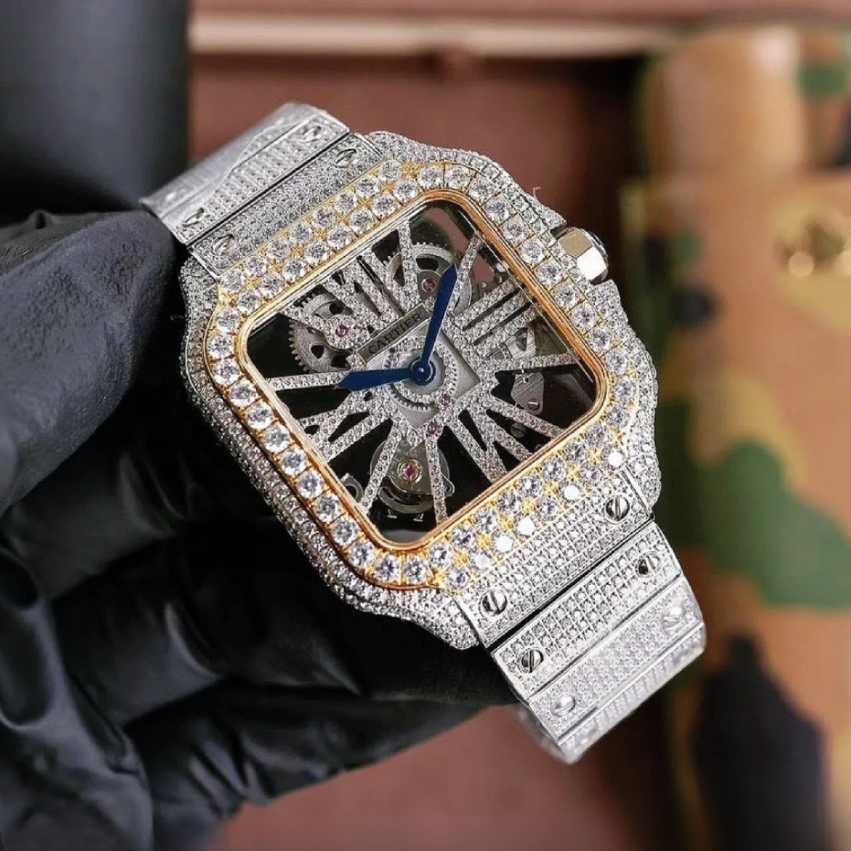 Cartier Diamond Skeleton Watch