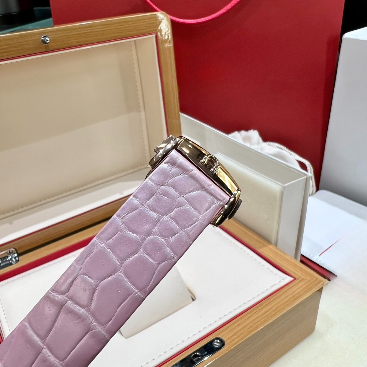 Omega Prestige Mechanical Diamond Watch