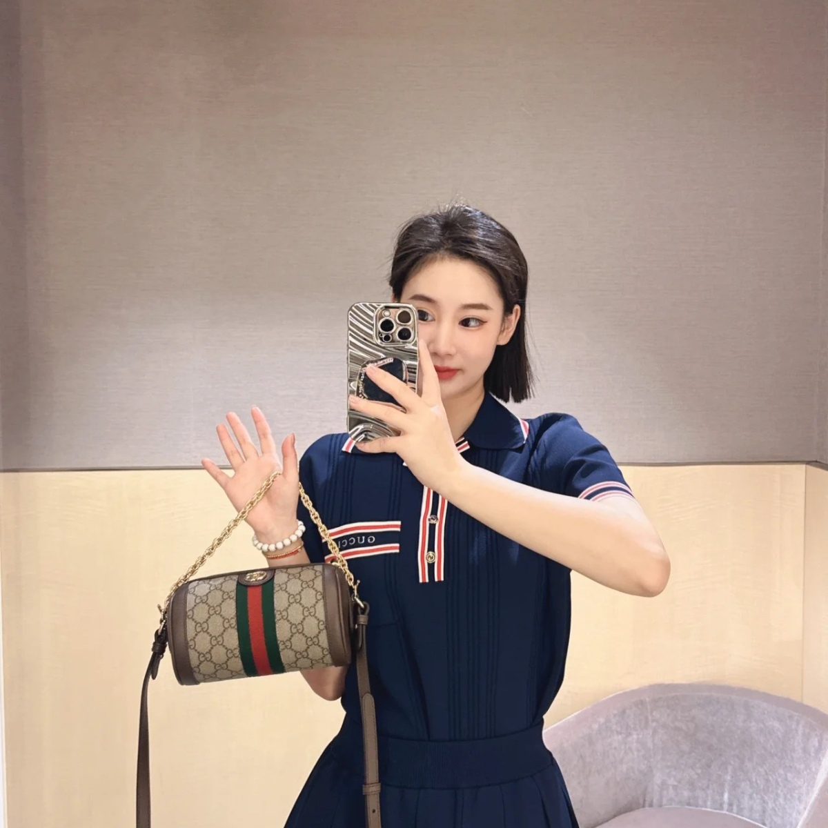 GUCCI Luxury Canvas Purse