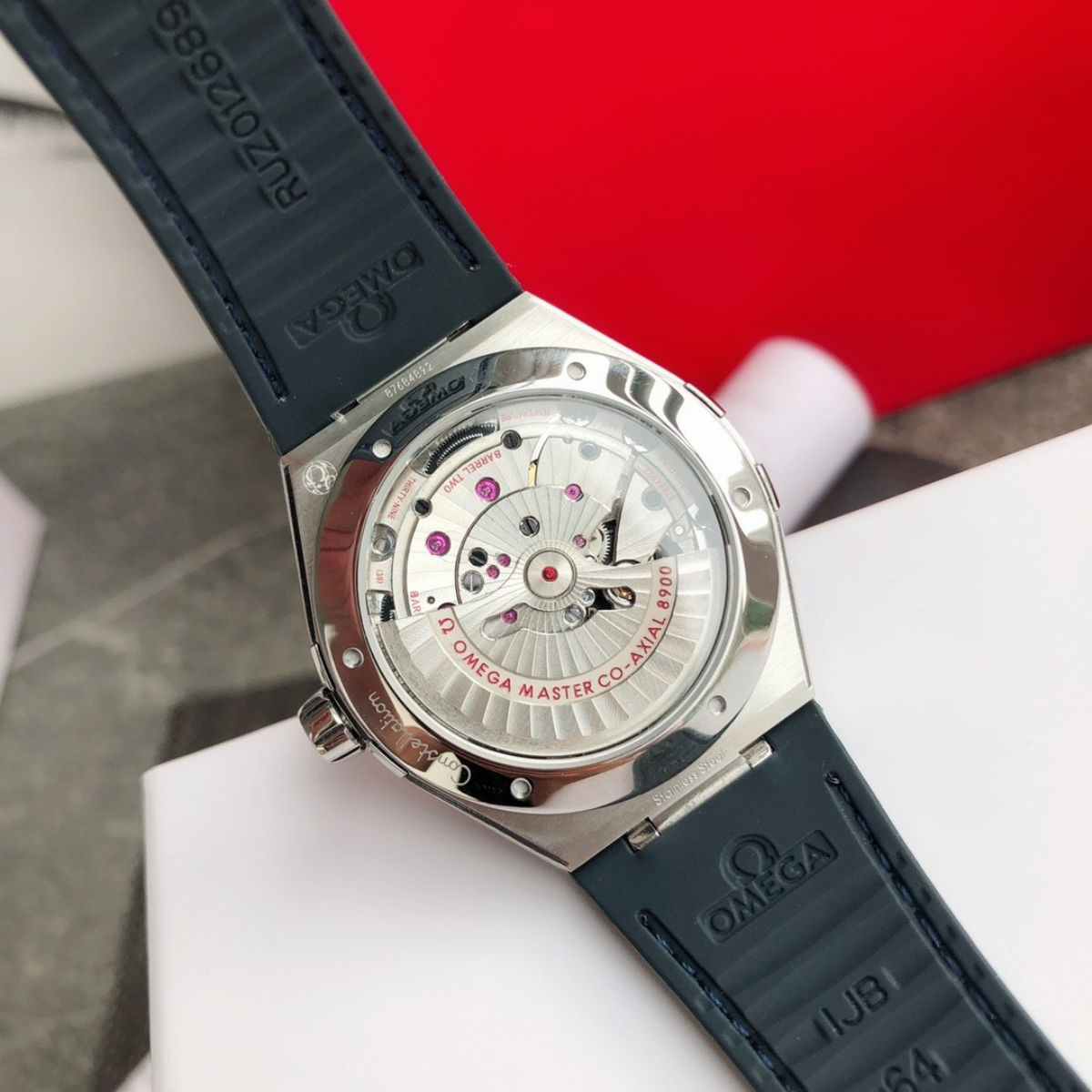 Omega x Swatch Blue Bezel Dive Watch