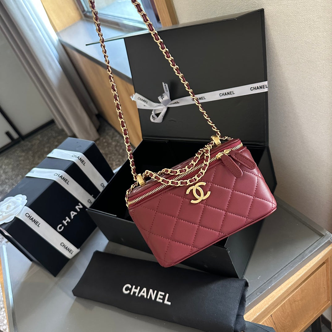 Chanel Gold Ball Box Bag