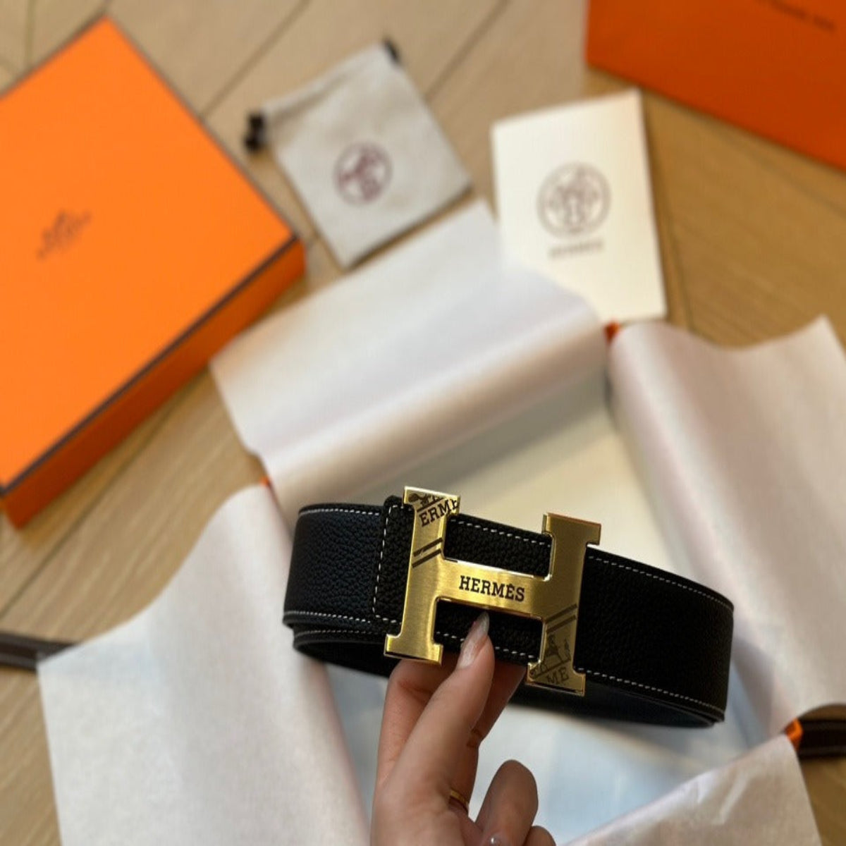 Hermès Belt Set