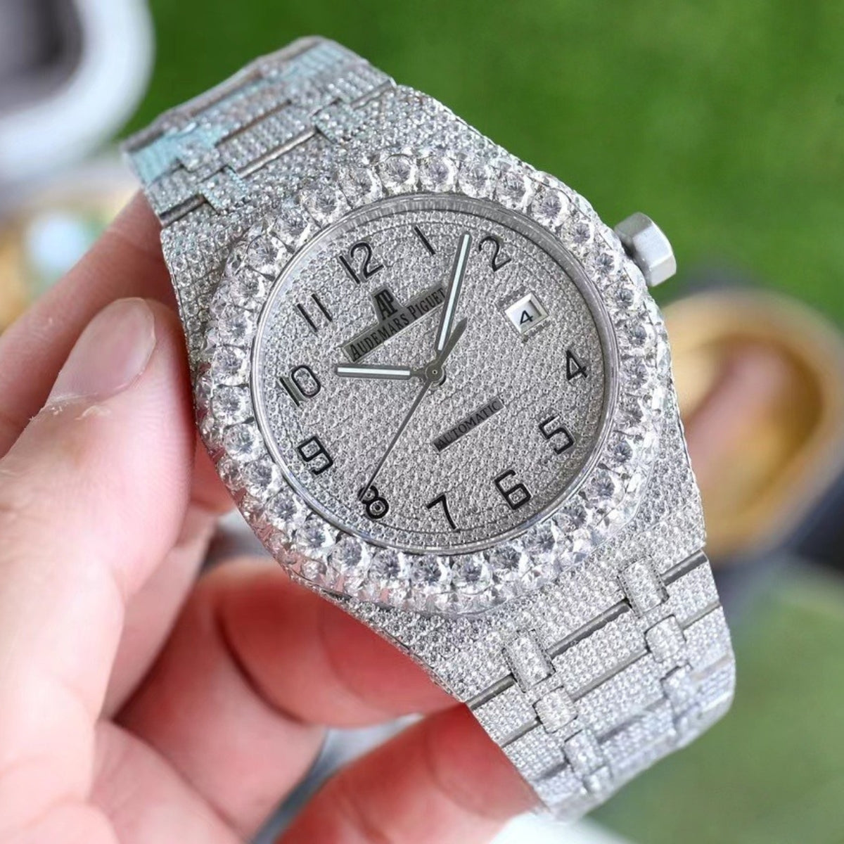 AP Diamond Rose Gold Watch