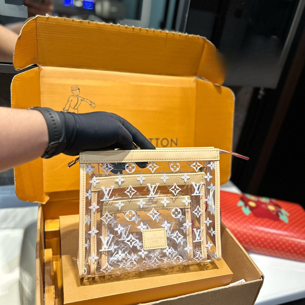 LV 3-in-1 Clutch Bag