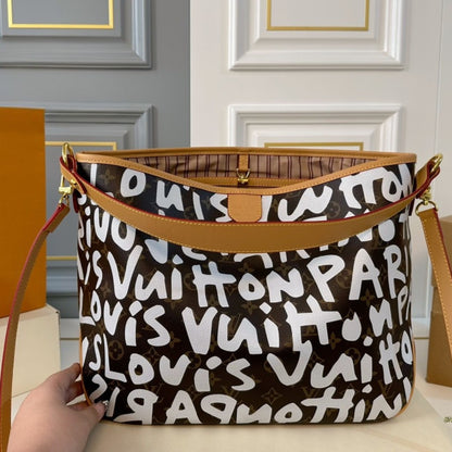 LV Graffiti Shopping Bag