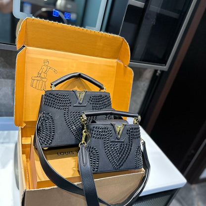 LV Capucines Full-Diamond Bag
