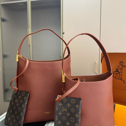 LV Vintage Bucket Hobo Bag