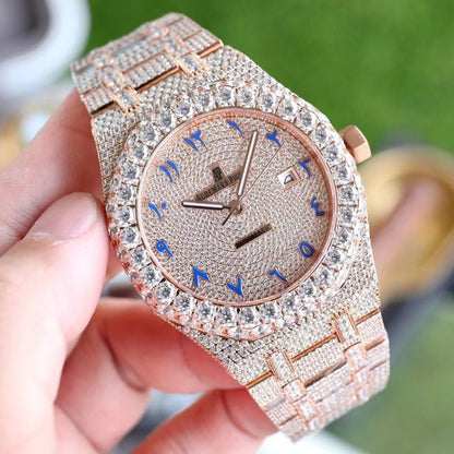 AP Diamond Rose Gold Watch