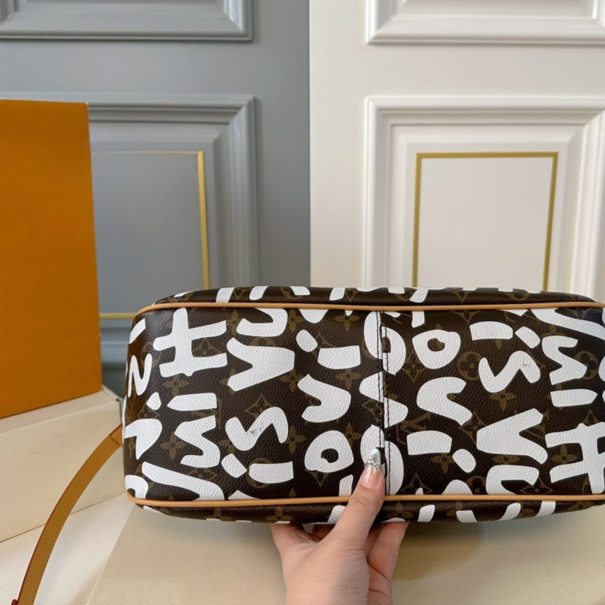 LV Graffiti Shopping Bag