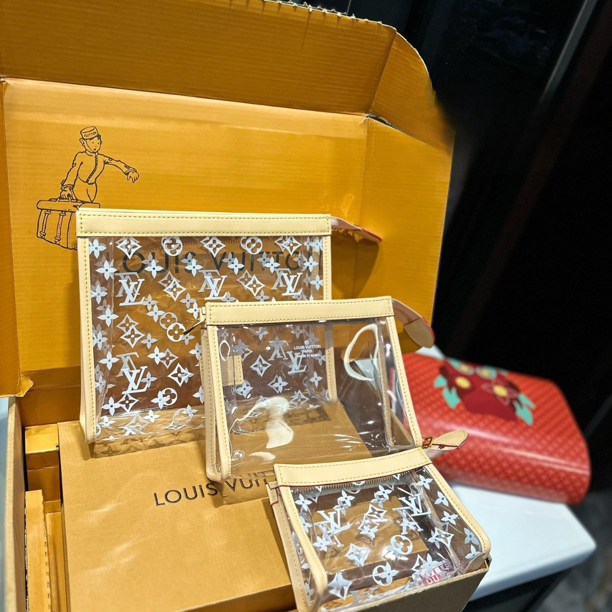 LV 3-in-1 Clutch Bag