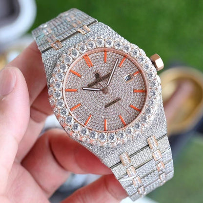 AP Diamond Rose Gold Watch