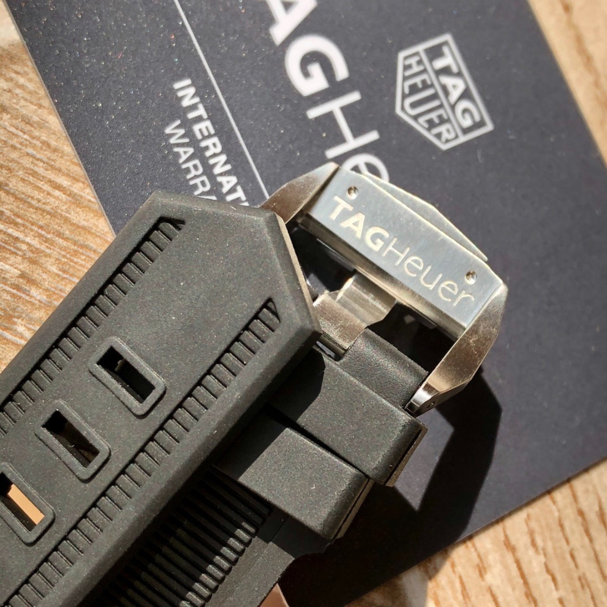 TAG Heuer Aquaracer 300M Blue & Silver Dial Watch