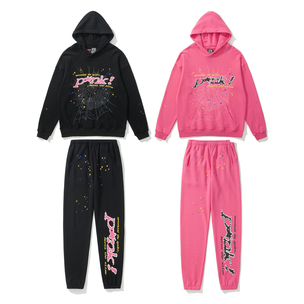 Sp5der Hoodie and Pants Set
